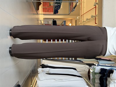 Flare Twill Kahverengi Pantolon