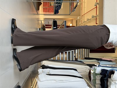 Flare Twill Kahverengi Pantolon