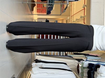 Flare Twill Siyah Pantolon