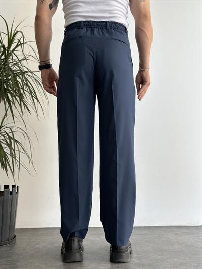 Giorgio Pileli İpli Lacivert Pantolon