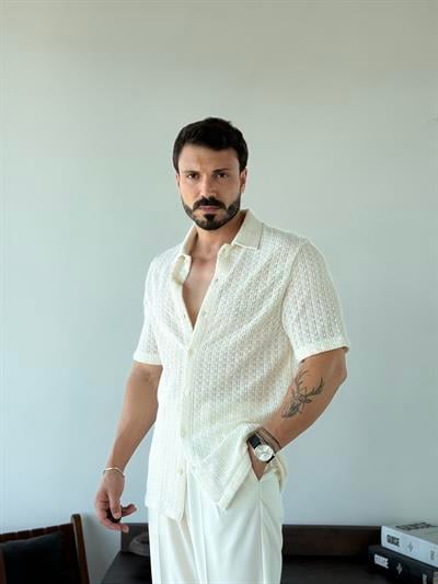 Giuseppe Ekru Gömlek