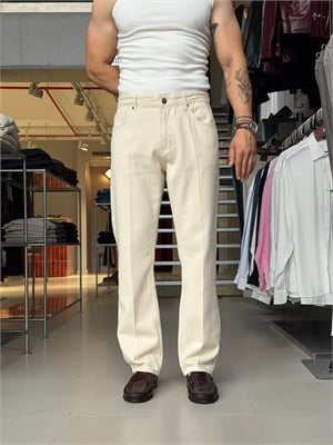 Guise 80's Beige Baggy Fit Jean