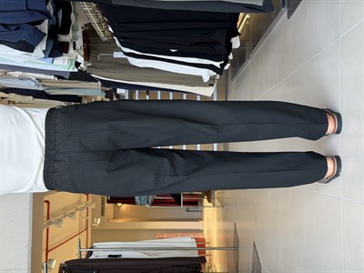 Jaguar Çizgili Siyah Baggy Pantolon