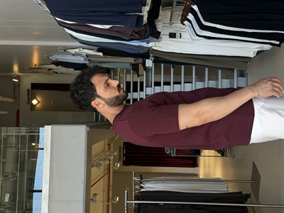 Khaled Burgundy Tişört