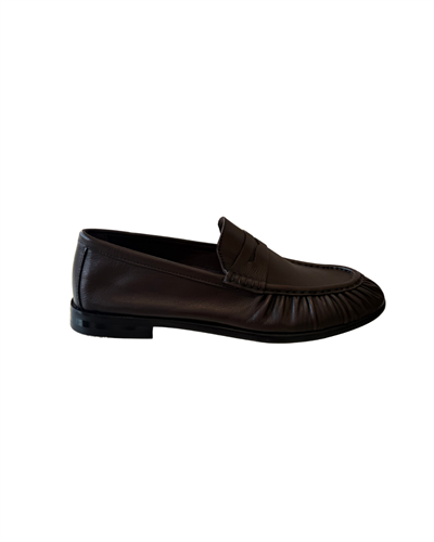 Kiltie Penny Mat Kahverengi Loafer