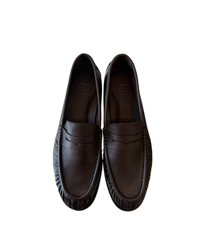 Kiltie Penny Mat Kahverengi Loafer