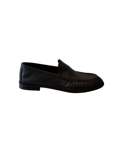 Kiltie Penny Mat Siyah Loafer