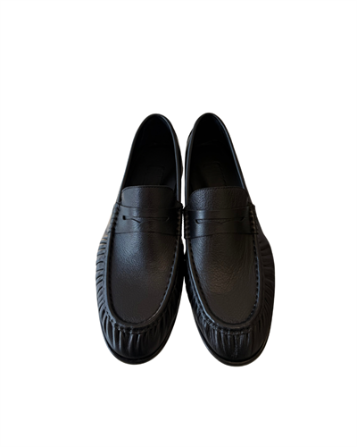 Kiltie Penny Mat Siyah Loafer