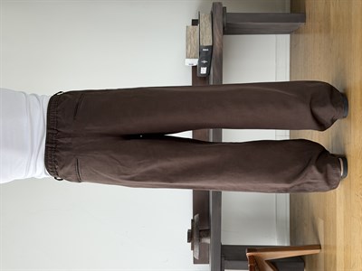 Levin Linen / Tensel Kahve Baggy Pantolon