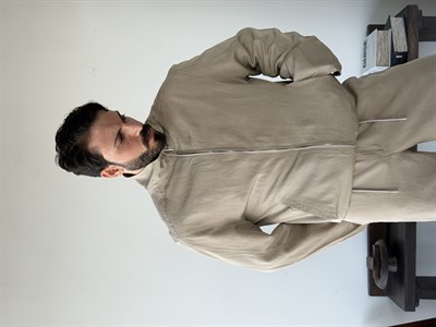 Levin Linen / Tensel Bej Ceket