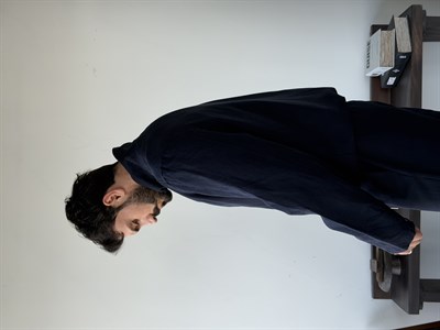 Levin Linen / Tensel Lacivert Ceket