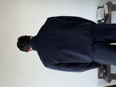 Levin Linen / Tensel Lacivert Ceket