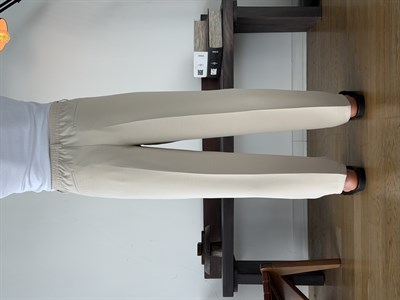 Linda Double Bej Baggy Pantolon