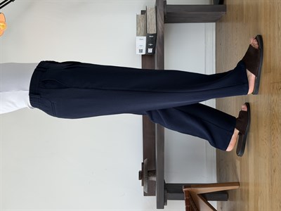 Linda Double Lacivert Baggy Pantolon