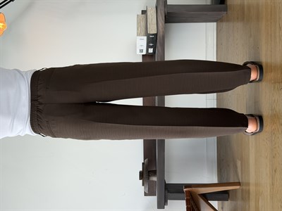 Linda Double Kahve  Baggy Pantolon