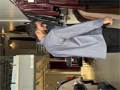 Logan Lacivert Relax Fit Gömlek