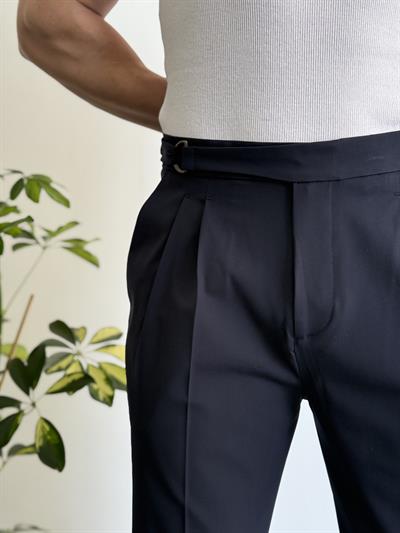 London Dark Blue Pantolon