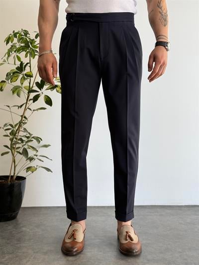 London Dark Blue Pantolon