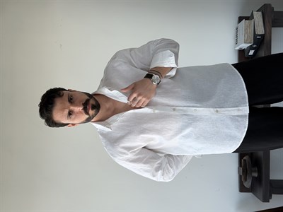 Lorenti Linen Karışımlı Beyaz Gömlek