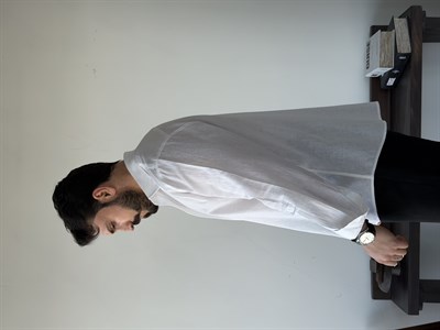 Lorenti Linen Karışımlı Beyaz Gömlek
