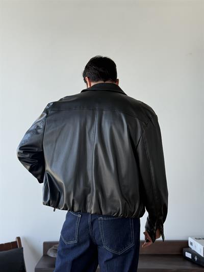 Lucca Bomber Deri Ceket