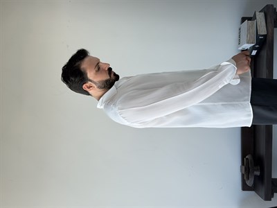 Lunel Tensel Beyaz Gömlek