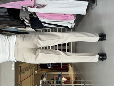 Luven Bej Regular Fit Pantolon