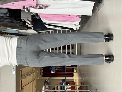 Luven Gri Regular Fit Pantolon