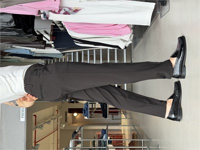 Luven Kahverengi Regular Fit Pantolon