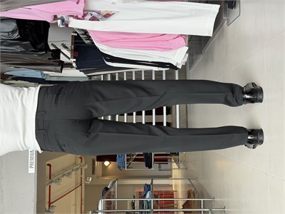Luven Siyah Regular Fit Pantolon