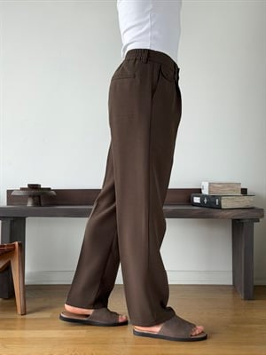 Lyon Kahve Baggy Pantolon