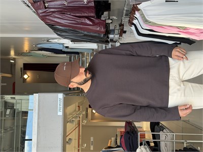 Makalla Kahverengi Boxy Fit Sweatshirt