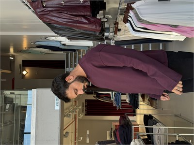 Makalla Mürdüm Boxy Fit Sweatshirt