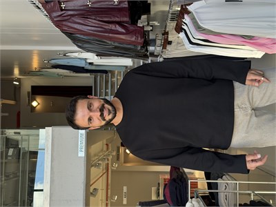 Makalla Siyah Boxy Fit Sweatshirt
