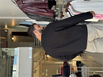 Makalla Siyah Boxy Fit Sweatshirt