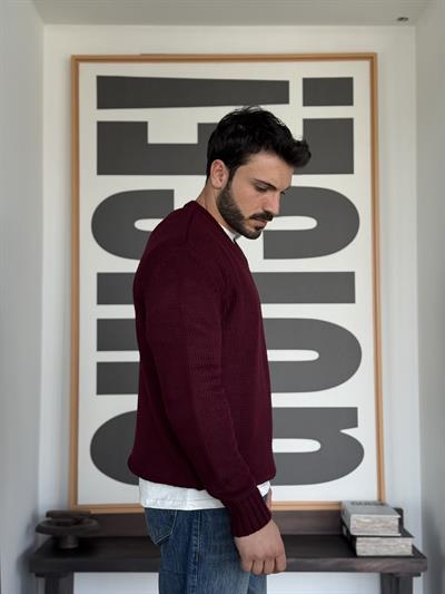 Marius Örme Bordo V Triko