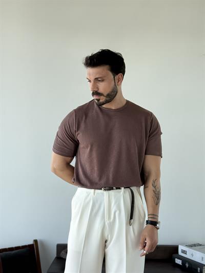 Martino Açık Kahve Tişört