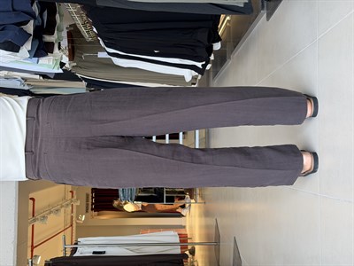 Minga Dark Brown Lyocell Pantolon