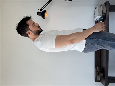 Next Fitilli Henley Ekru Tişört