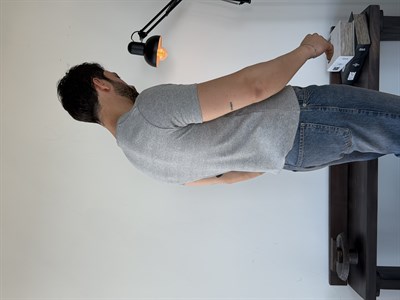 Next Fitilli Henley Gri Tişört