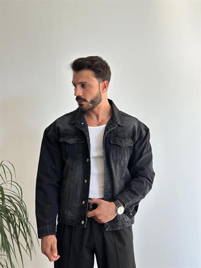 North Denim Black Ceket
