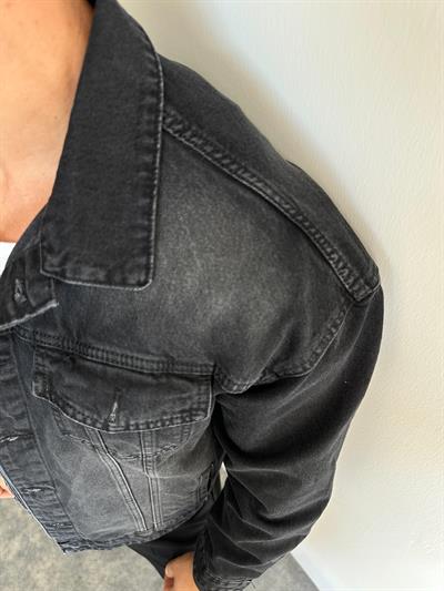 North Denim Black Ceket