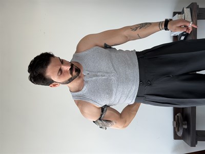 Nox Henley Gri Atlet