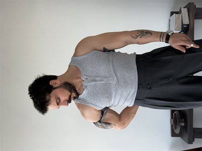 Nox Henley Gri Atlet