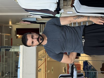 Odin Modal Henley Antrasit Tişört