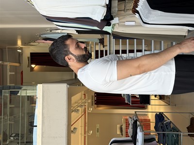 Odin Modal Henley Beyaz Tişört