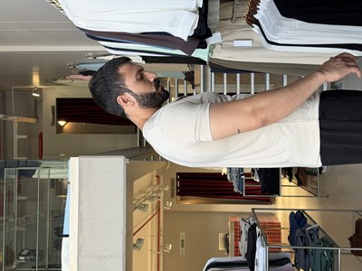 Odin Modal Henley Latte Tişört