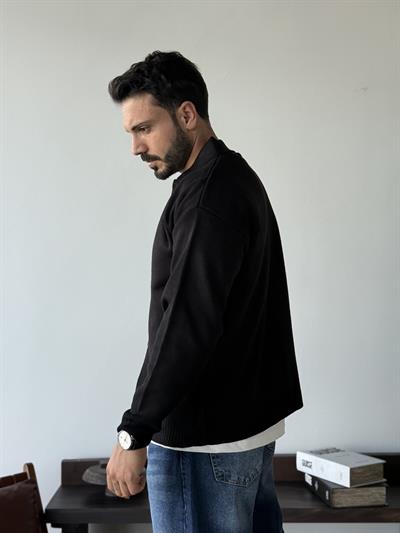 Olven Siyah Triko Hırka