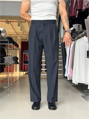 Panthera Lacivert Çizgili Baggy Pantolon