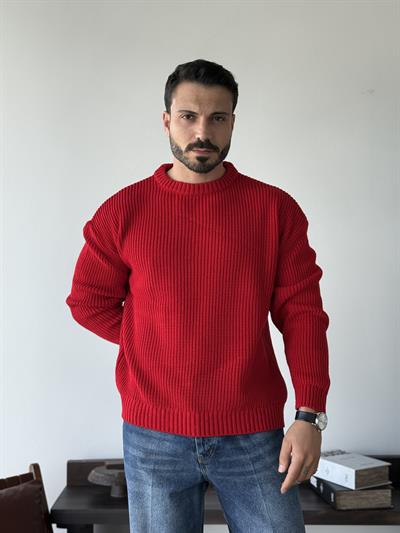 Pisa Kırmızı Örme Triko